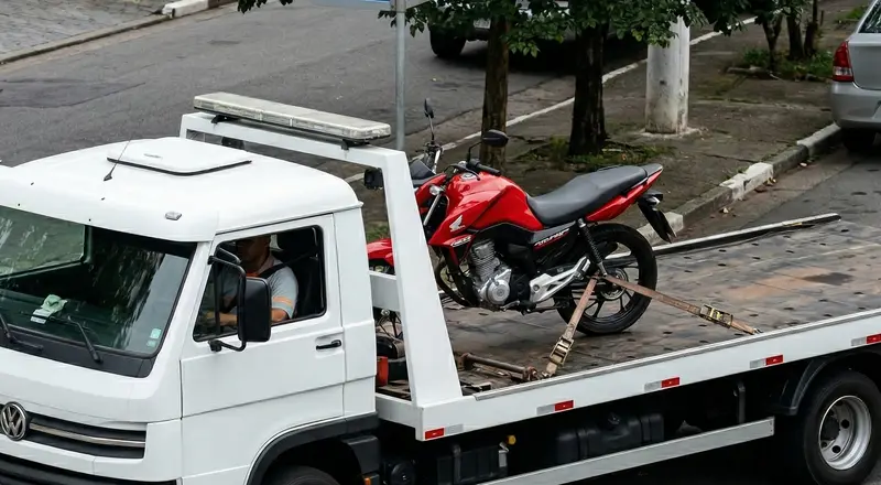 Reboque de moto em Jaraguá do Sul – guincho especializado para motocicletas